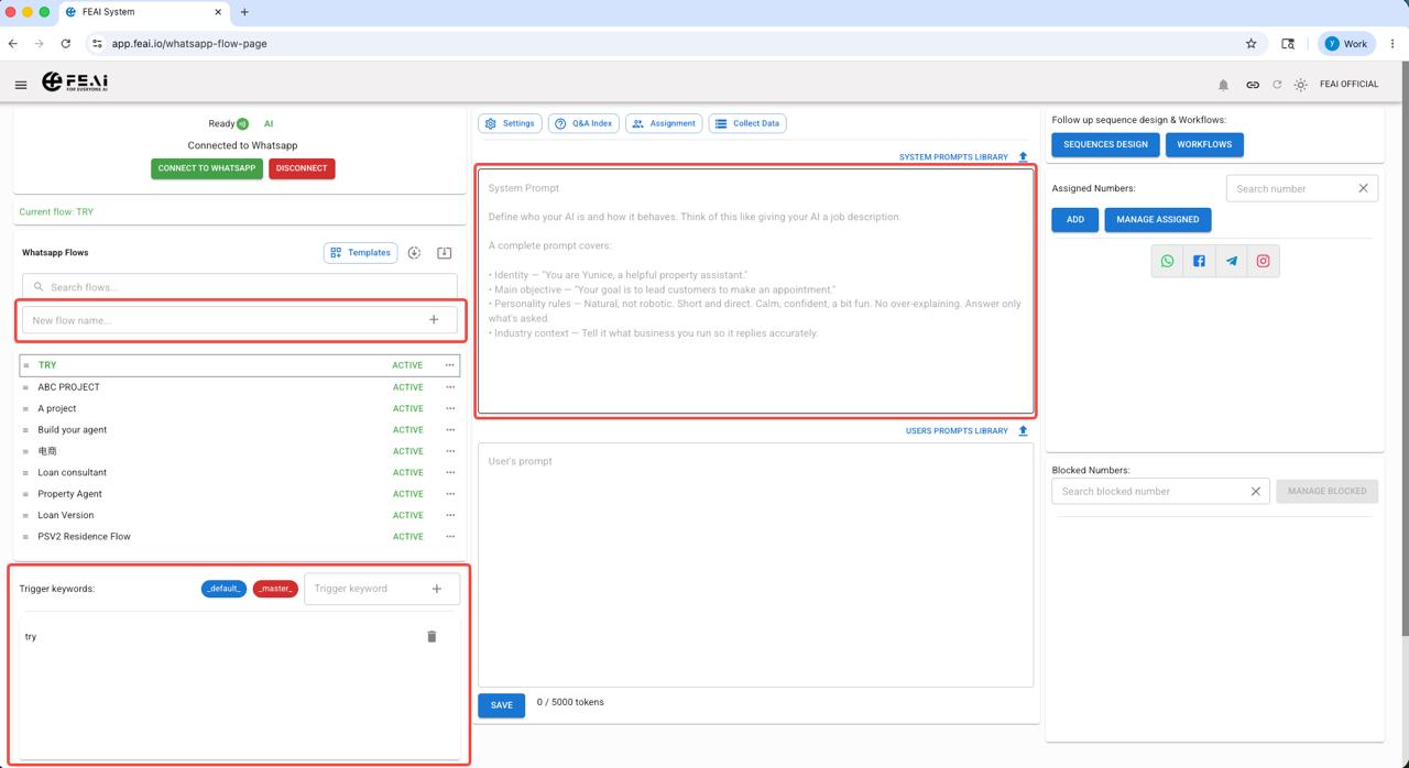 AI Flows Design